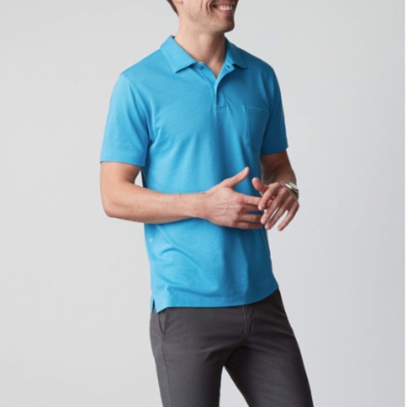 Mack Weldon Vesper Polo Green Colour Size L - Picture 13 of 14